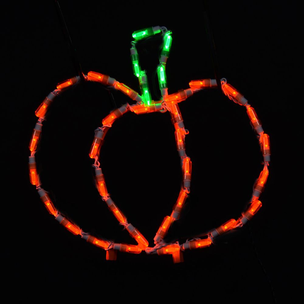 LED PUMPKIN SMALL #LED-PK25 *Set of 2*